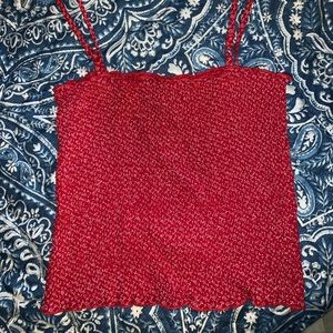 Brandy Melville Red Ally Tank Top